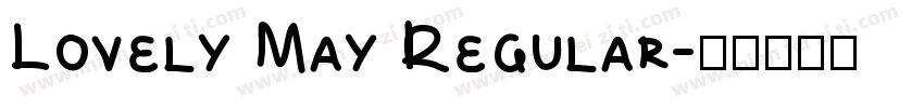 Lovely May Regular字体转换
